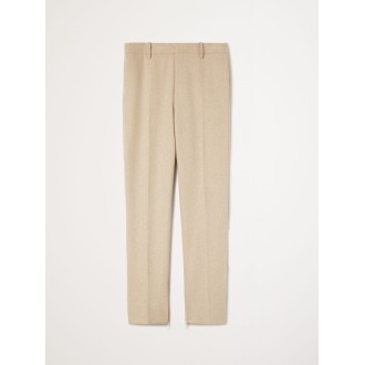 Off White `Tag` Wool Slim Zip Pants