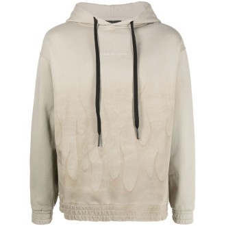 Vision of super Hoodie With Corrosive Flames