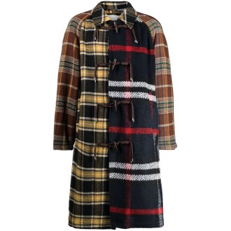Andersson Bell Multi Check Duffle Coat