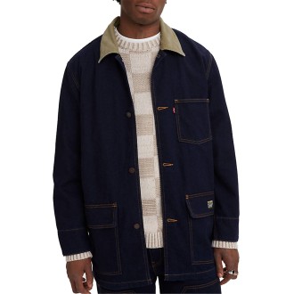 CYPRESS CHORE COAT Z1859 DARK INDIGO RINSE