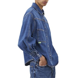 Haikure Camicie Denim Donna Mid Blue