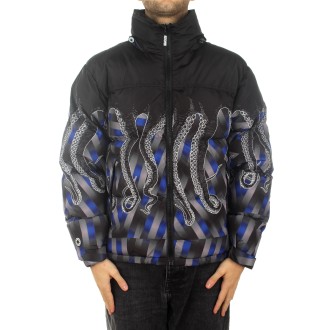 OCTOPUS DAZZLE PUFF JACKET BLACK