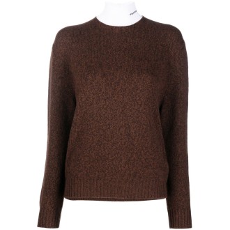 Prada Shetland Wool Turtle-Neck