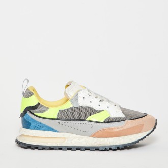 Sneakers Threedom zero in pelle multicolor