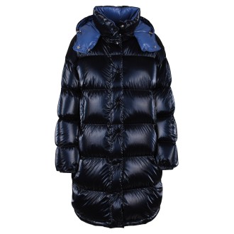 Moncler 'Gaou' Shiny Effect Midi Down Jacket 3