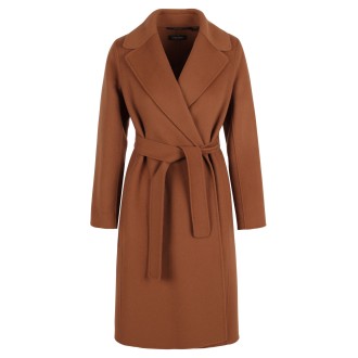 'S Max Mara 'Pauli' Virgin Wool Midi Coat 44