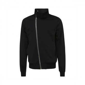 Rick Owens - Black Cotton Sweatshirt