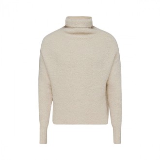 Ma Ry Ya - White Alpaca Wool Blend Jumper