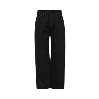 Rick Owens - Black Cotton Jeans