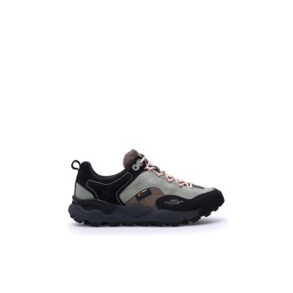 BACK COUNTRY MAN HKDELIC. SUEDE/TECHNICAL FABRIC BLACK-MILITARY