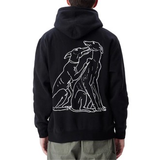 Obey Felpe Con Cappuccio Uomo Black