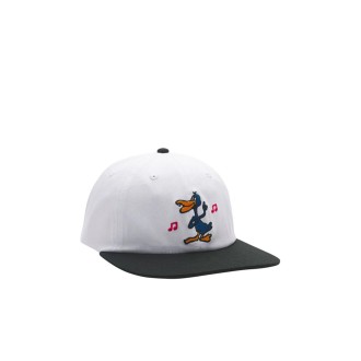 DISCO DUCK 6 PANEL SNAPBACK WHITE MULTI