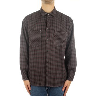 DIRTY BOOTS SHIRT BROWN PATTERN