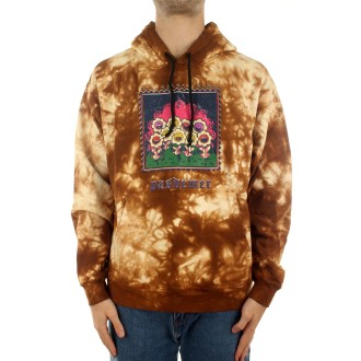 FUCK YOU ALL HOODY NATURAL/BROWN