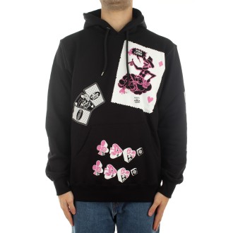 Pas De Mer Felpe Con Cappuccio Uomo Black
