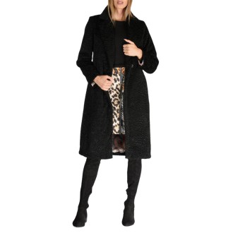 5 Progress Cappotti Lunghi Donna Nero