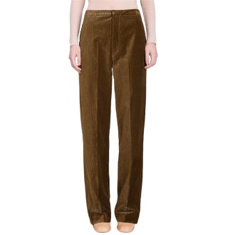 PANTALONE VELVET SHINE DRITTO OLIO
