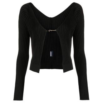 JACQUEMUS cardigan a maniche lunghe 