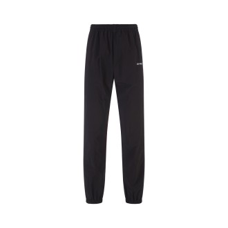 OFF-WHITE Joggers In Jersey Tecnico Nero Uomo Con Logo