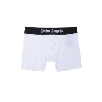 PALM ANGELS Boxer Bianchi Con Logo Uomo