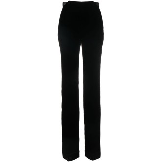 Saint Laurent Velvet Tailored Pants