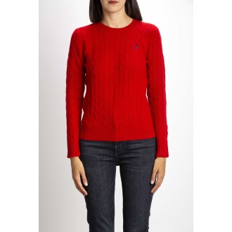 WOOL AND CASHMERE TWIST NECK