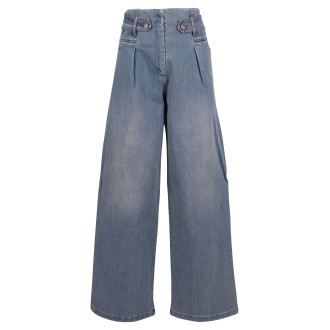 Federica Tosi Wide Leg Jeans 27