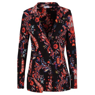 Paco Rabanne Paisley Pattern Blazer 40