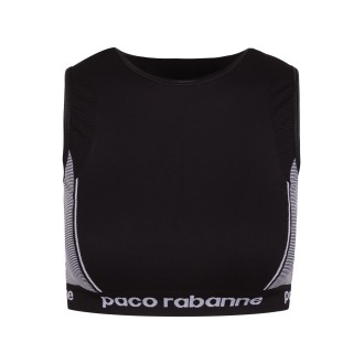 Paco Rabanne Sleeveless Sports Top L