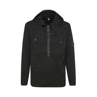 Cp Company - Black Cotton Shirt Jacket
