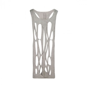 Rick Owens - White Alpaca Wool Tank Top