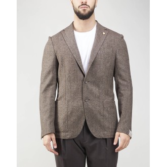 CORNELIANI Giacca in lana e cashmere Corneliani