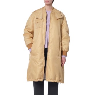 Tela9 Cappotti Lunghi Donna Beige
