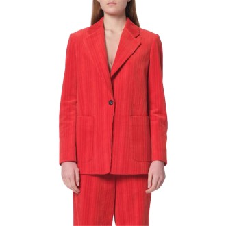 Tela9 Giacche Blazer Donna Rosso