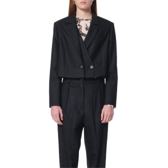 Tela9 Giacche Corte Donna Nero