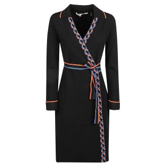 Diane von Furstenberg - Charissa Wrap Dress Black