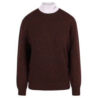 Prada Contrast Turtleneck Sweater 40