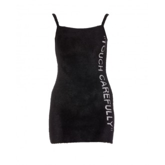 Off-white - Black Wool Blend Dress