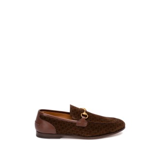 Gucci `Gucci Jordaan` Leather Loafers