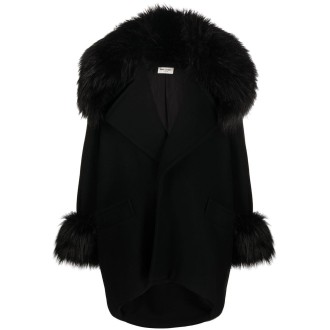 Saint Laurent Faux Fur Coat