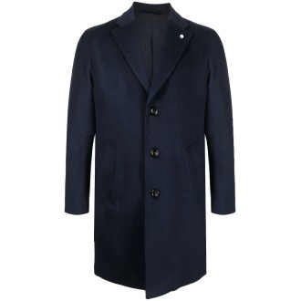Luigi Bianchi Mantova Wool Cashmere Padded Coat