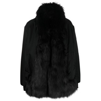 Saint Laurent Faux Fur Bomber