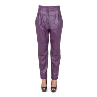 alberta ferretti tassel pants