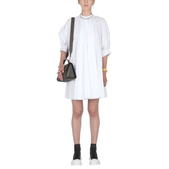 alexander mcqueen mini trapeze dress 