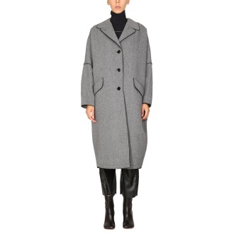 mm6 maison margiela tweed coat