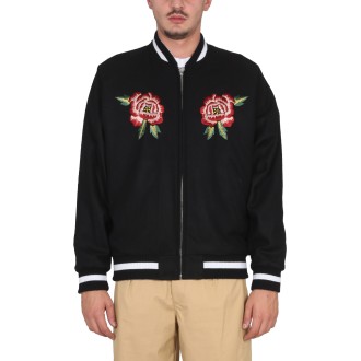 kenzo double face bomber jacket 
