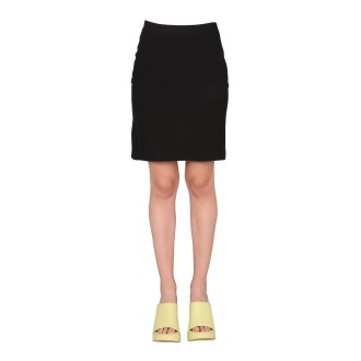 bottega veneta wool skirt