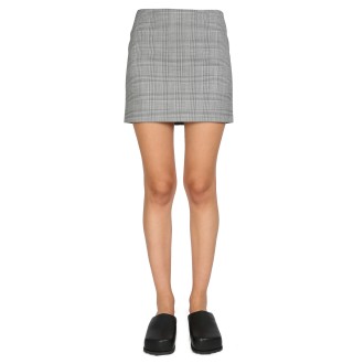 max mara mini skirt in prince of wales