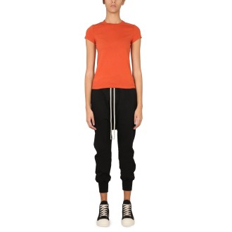 rick owens cropped level t-shirt