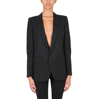 saint laurent single-breasted jacket